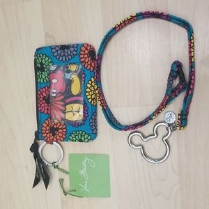 Disney Vera Bradley ID case & lanyard